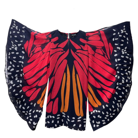 Butterfly Angel Wing Sleeves Dress