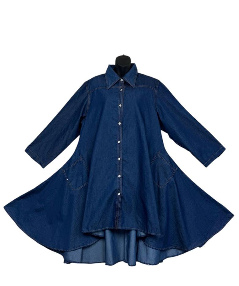 African Queen: Animal Print Shirt Dress