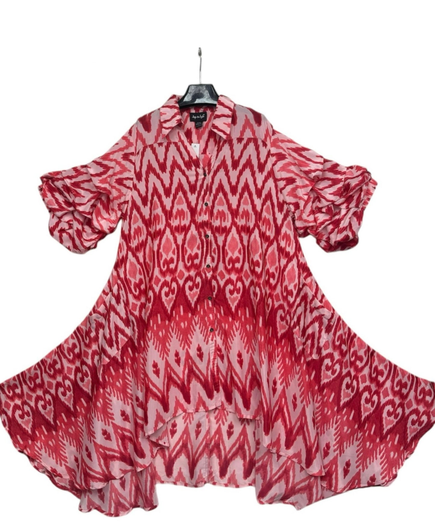 Rumba Sleeves Shirt Dress