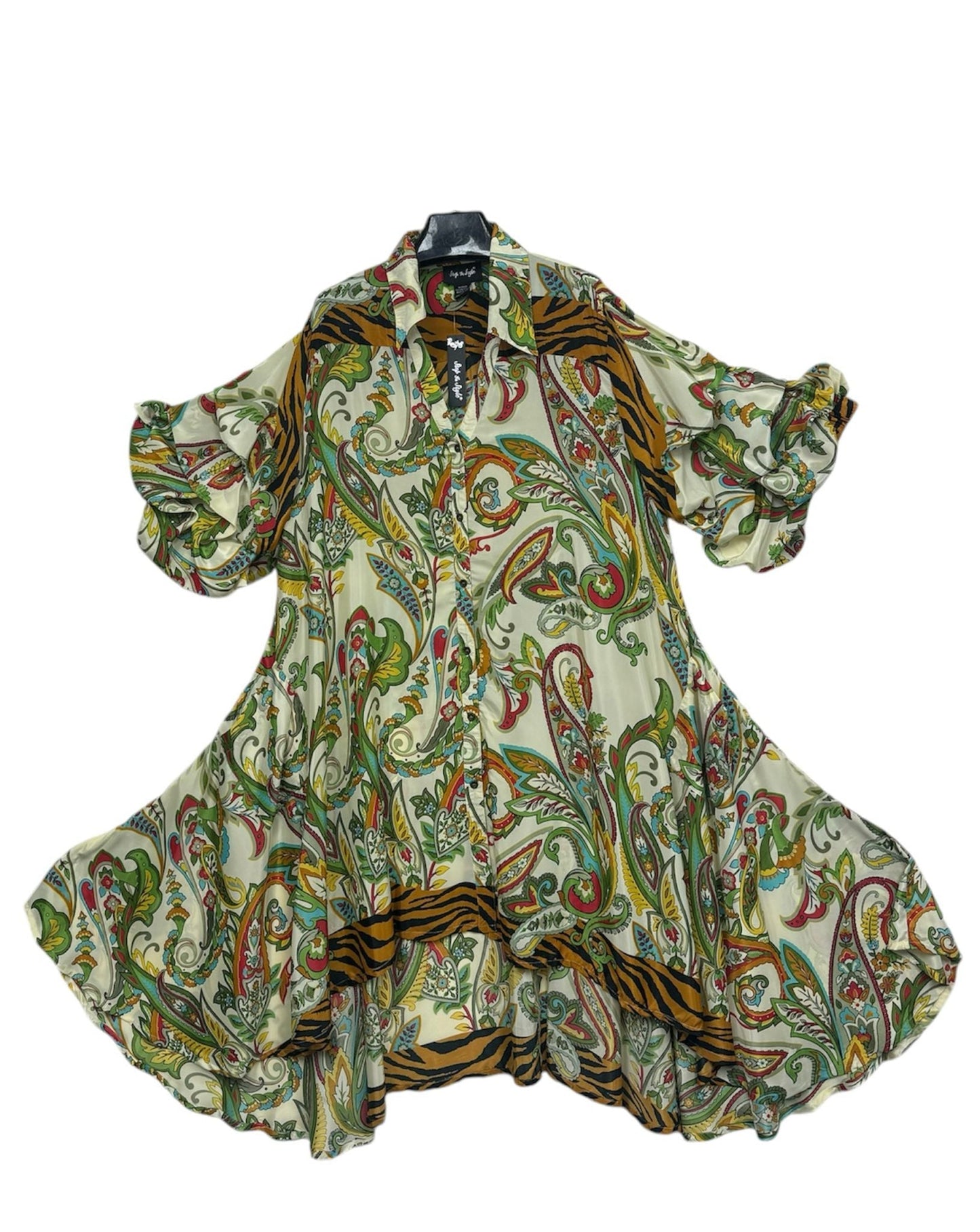 Paisley Shirt Dress